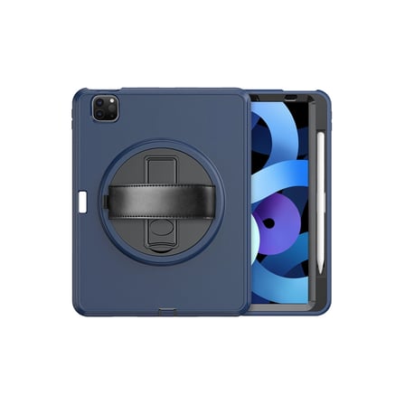 Apple Uyumlu İpad Pro 11 (2018) Kılıf Hand Strap Tablet Kılıfı - Lacivert