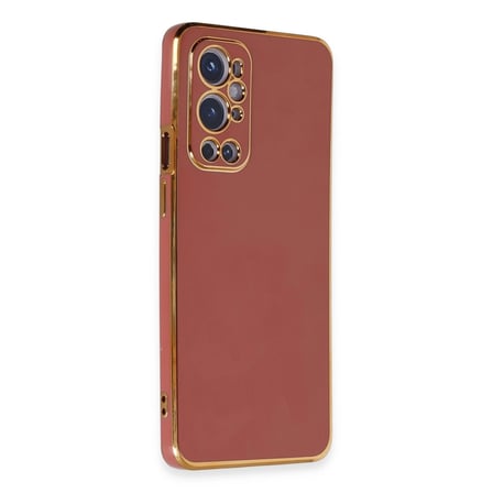 One Plus 9 Pro Kılıf Volet Silikon - Kırmızı