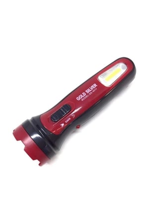 Gold Sılver Gs-4511 1 Watt+1 Watt Cob Led'li Şarjlı El Feneri