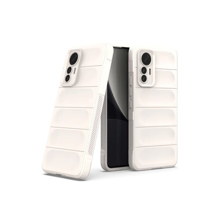 Xiaomi Mi 12 Lite Kılıf Optimum Silikon - Krem