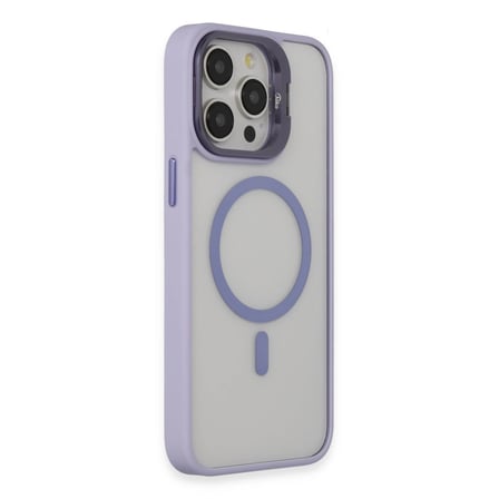 Joko Apple İphone 15 Pro Kılıf Roblox Lens Magsafe Standlı Kapak - Lila