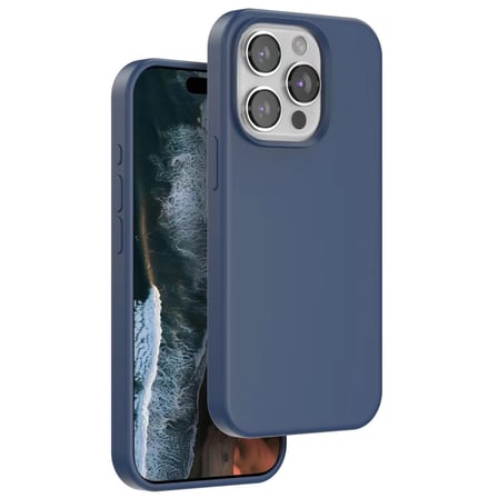 Venco Apple Uyumlu İphone 15 Pro Max Home Magsafe Kapak - Lacivert