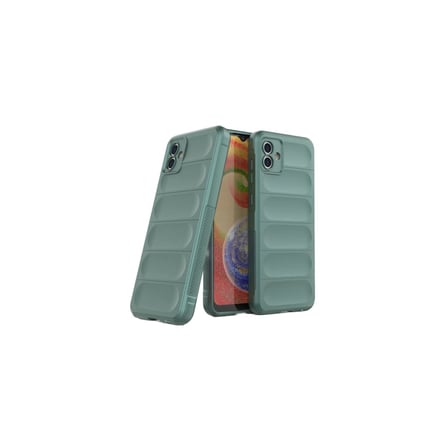 Samsung Galaxy A06 Kılıf Optimum Silikon - Koyu Yeşil
