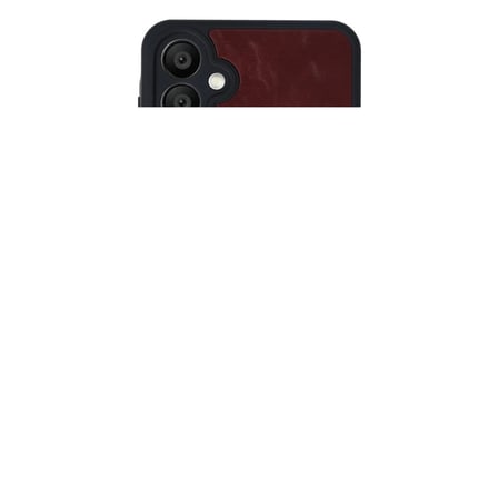 Samsung Galaxy A55 5g Kılıf Aras Deri Kapak - Bordo