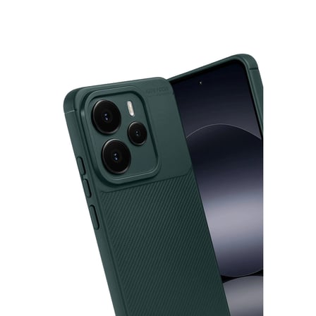 xiaomi note 14 5g auto focus karbon kapak - koyu yeşil