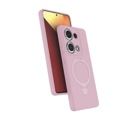 Xiaomi Redmi Note 13 Pro 4g Regal Magsafe Standlı Kapak - Açık Pembe