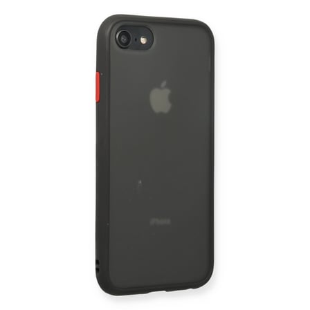 Apple İphone 7 Kılıf Montreal Silikon Kapak - Siyah