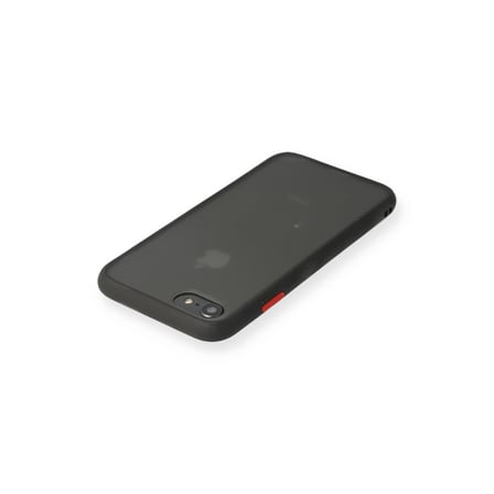 Apple İphone 7 Kılıf Montreal Silikon Kapak - Siyah