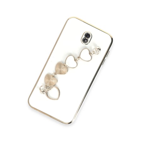 Samsung Galaxy J7 Pro / J730 Kılıf Esila Silikon - Beyaz