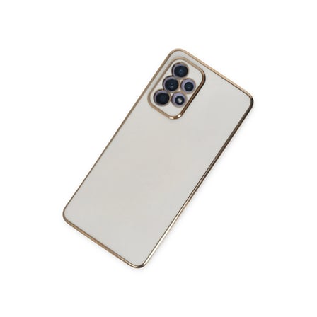 Samsung Galaxy A52 Kılıf Volet Silikon - Beyaz