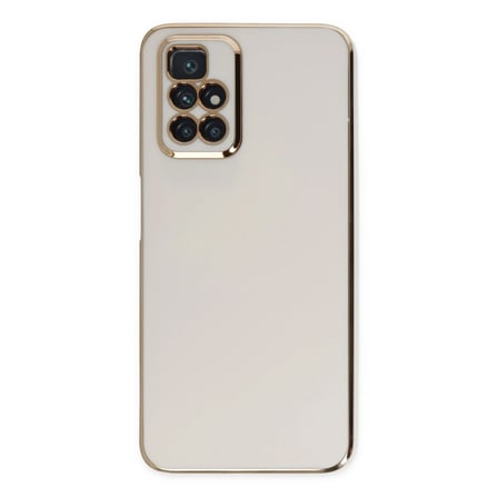 Xiaomi Redmi 10 2022 Kılıf Volet Silikon - Beyaz