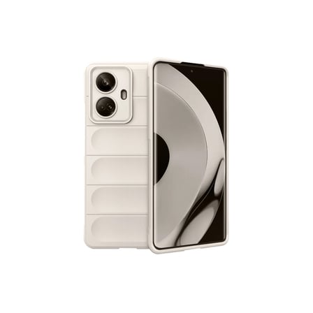 Realme 10 Pro 5g Kılıf Optimum Silikon - Krem