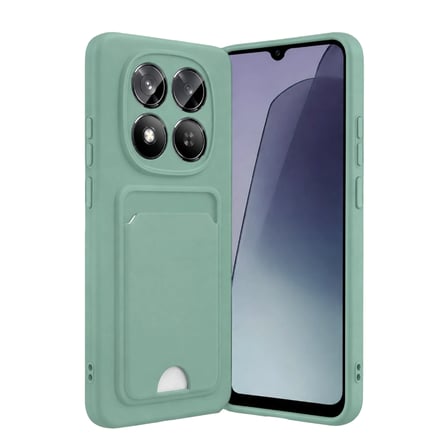 Xiaomi Redmi Note 15 Pro 4g Kelvin Kartvizitli Silikon - Açık Yeşil