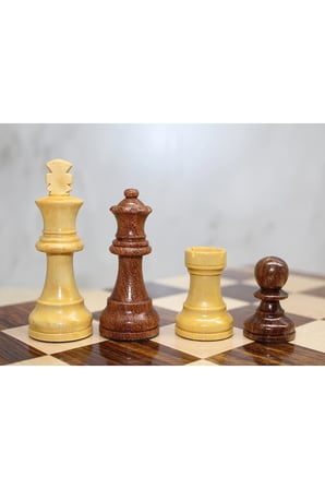 Özel Vernikli Mıknatıs Taşlı Ahşap Katlanabilir Kutulu Satranç Oyunu 17.5 Cm G221