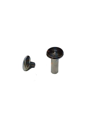 Cilt Menü, Katalog, Kartela Vidası, 9 Mm - Nikel, 1 Adet