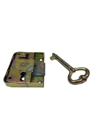 Kapazlama, Mobilya Kilidi 6x4x1 Cm - 1 Adet