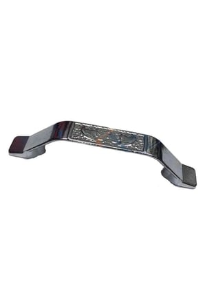 Dekoratif Zamak Kulp İçten - 64mm, Nikel, 100 Adet