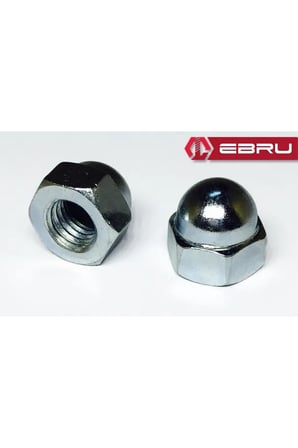 Altıköşe Flanşlı Somun M6 - 10 Adet