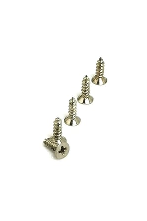 Klips, Menteşe, Ayak, Ağaç, Sunta Vidası 2,2x7,5mm - Nikel 100 Adet