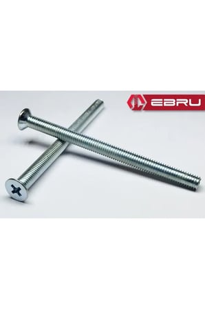 Yhb Göbek Kilit, Barel Vidası M5x80 - 100 Adet