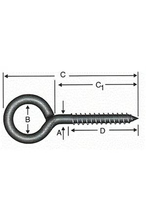 Kaynaklı Vida 8x160 - 50 Adet