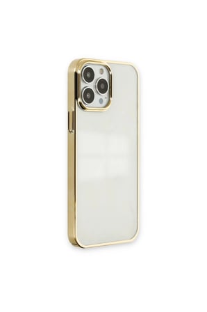 İphone 14 Pro Kılıf Element Silikon - Gold