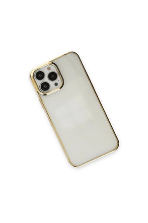İphone 14 Pro Kılıf Element Silikon - Gold