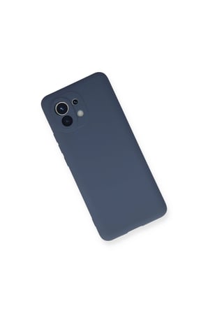 Mi 11 Kılıf Nano İçi Kadife Silikon - Gri