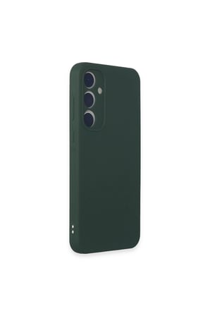 Galaxy A15 4g Kılıf First Silikon - Koyu Yeşil