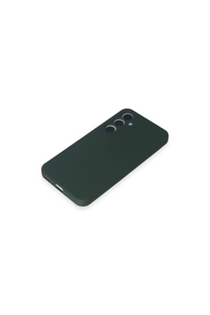 Galaxy A15 4g Kılıf First Silikon - Koyu Yeşil