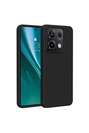 Redmi Note 13 4g Kılıf First Silikon - Siyah