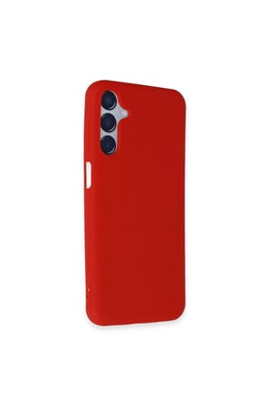Galaxy M15 Kılıf First Silikon - Kırmızı