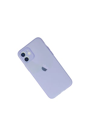 İphone 12 Kılıf Puma Silikon - Mor