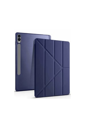 Galaxy X510 Tab S9 Fe 11 Kılıf Kalemlikli Mars Tablet Kılıfı - Lacivert