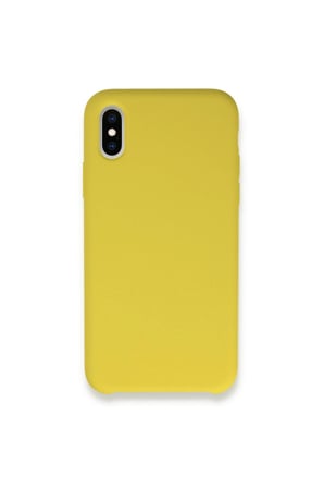 İphone X Kılıf Lansman Legant Silikon - Sarı
