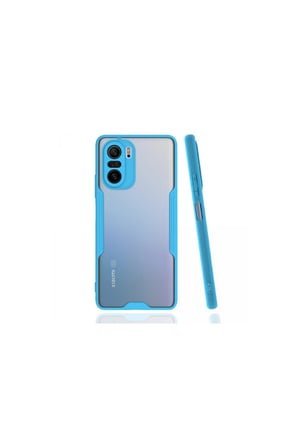 Poco F3 Kılıf Platin Silikon - Mi