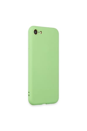 İphone 7 Kılıf First Silikon - Açık Yeşil