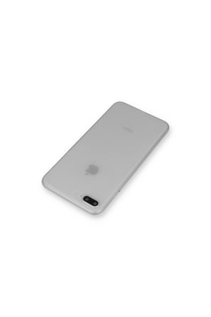 İphone 7 Plus Kılıf Pp Ultra İnce Kapak - Beyaz