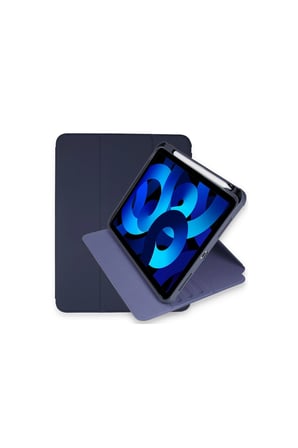 İpad Pro 11 (2021) Kılıf Ling 360 Kalemlikli Tablet Kılıf - Lacivert