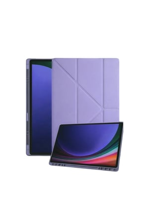 Galaxy Tab A11 Plus Kalemlikli Mars Tablet Kılıfı - Lila