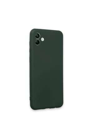 Galaxy A04e Kılıf First Silikon - Koyu Yeşil