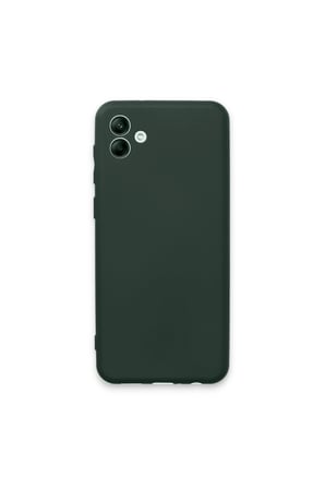 Galaxy A04e Kılıf First Silikon - Koyu Yeşil