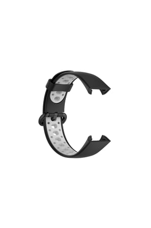 Redmi Watch 2 Spor Delikli Kordon - Siyah-gri