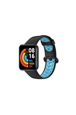 Redmi Watch 2 Spor Delikli Kordon - Siyah-mi