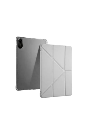 Redmi Pad 2 Kalemlikli Mars Tablet Kılıfı - Gri