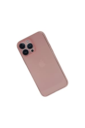 İphone 13 Pro Kılıf Pp Ultra İnce Kapak - Pembe