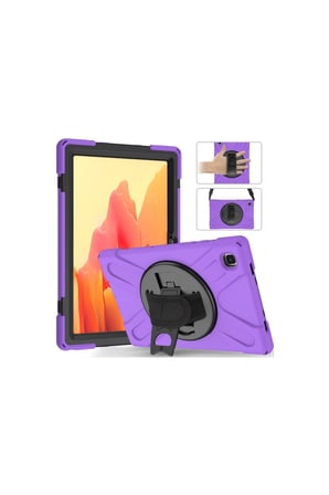 Galaxy T500 Tab A7 10.4 Kılıf Amazing Tablet Kapak - Mor