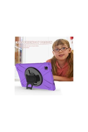 Galaxy T500 Tab A7 10.4 Kılıf Amazing Tablet Kapak - Mor