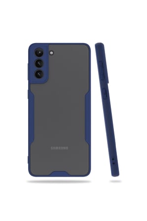 Galaxy S21 Plus Kılıf Platin Silikon - Lacivert