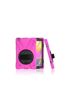 Galaxy T290 Tab A 8 Kılıf Amazing Tablet Kapak - Pembe